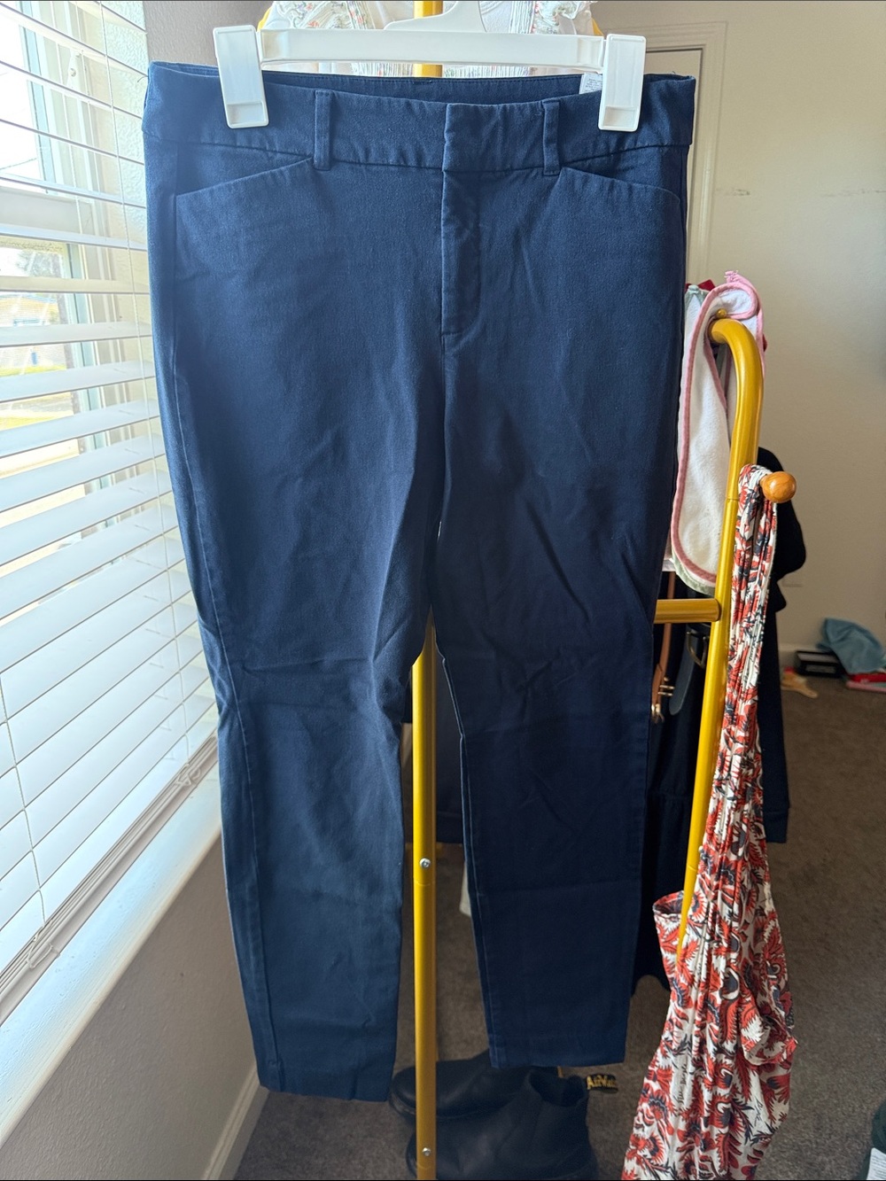 Old Navy Dark Navy Slim Fit Skinny Pants